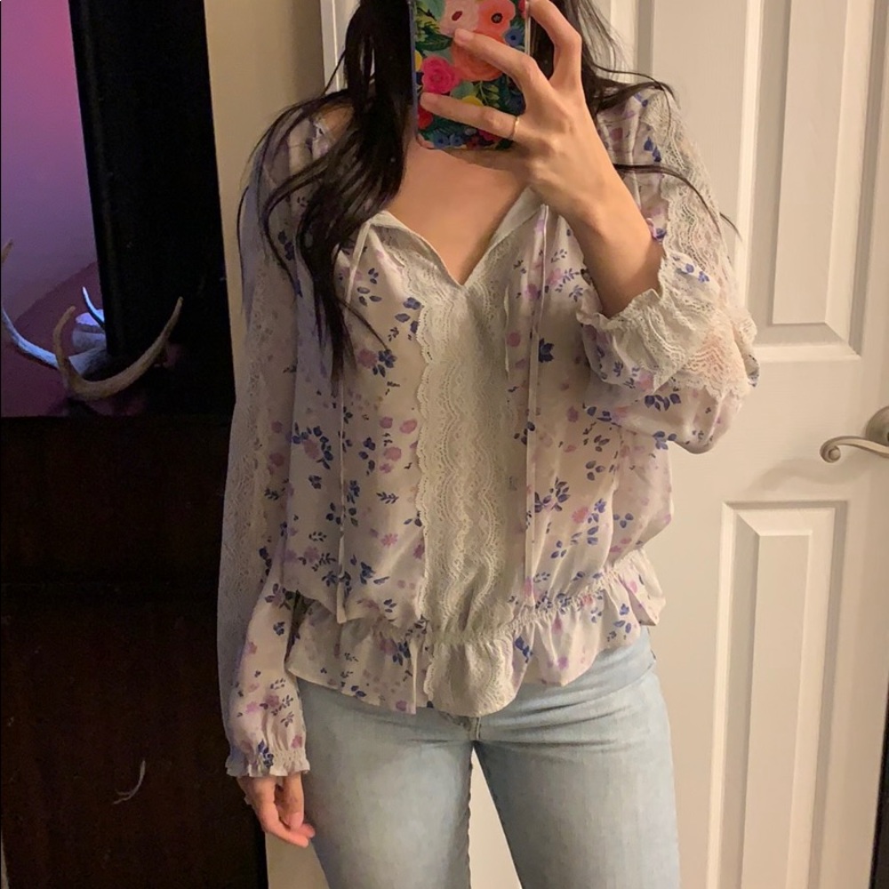 Joie Grazia Silk Blouse